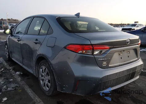 2020 Toyota Corolla Le из США, поврежденный, VIN JTDEPRAE6LJ006562